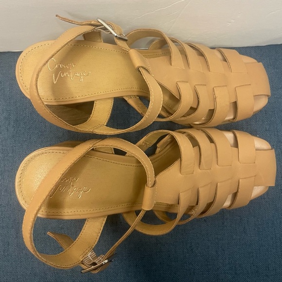 CROWN VINTAGE Women’s Brown Farlie Sandal size 9 1/2 - Picture 11 of 11